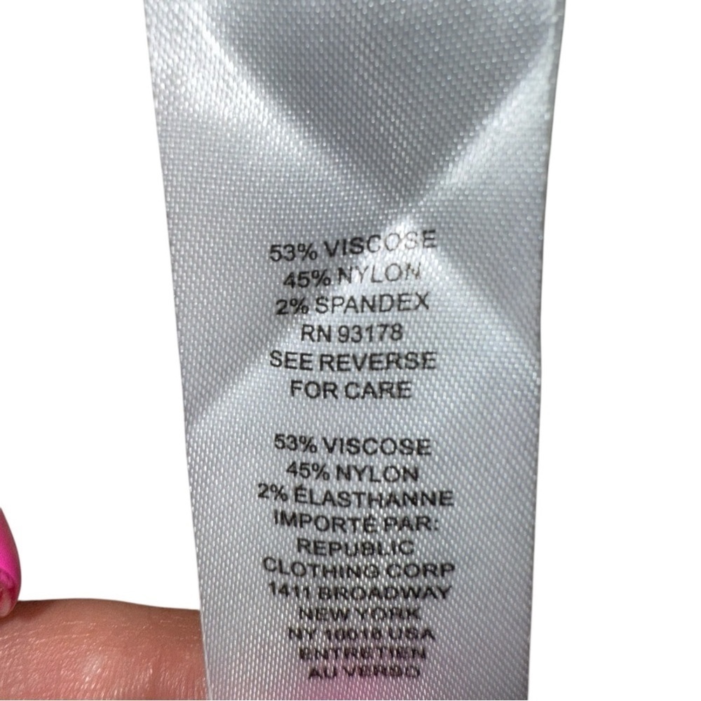 House of Harlow 1960 Knit Tank Top Neutral Minimalist Stretch Square Neck Size S - Picture 7 of 9